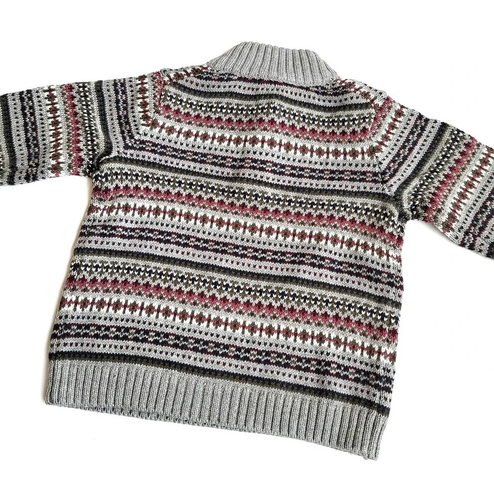 Janie & Jack 18-24 Months Fair Isle Fall Holiday Sweater NWT - Picture 3 of 6